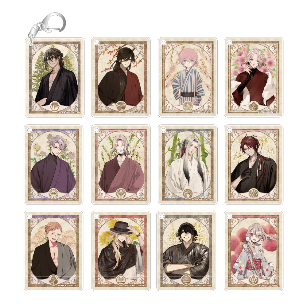 刀剣乱舞ONLINE_アクリルキーホルダーコレクションブラインドパック【コンプリートBOX／12パック入り】