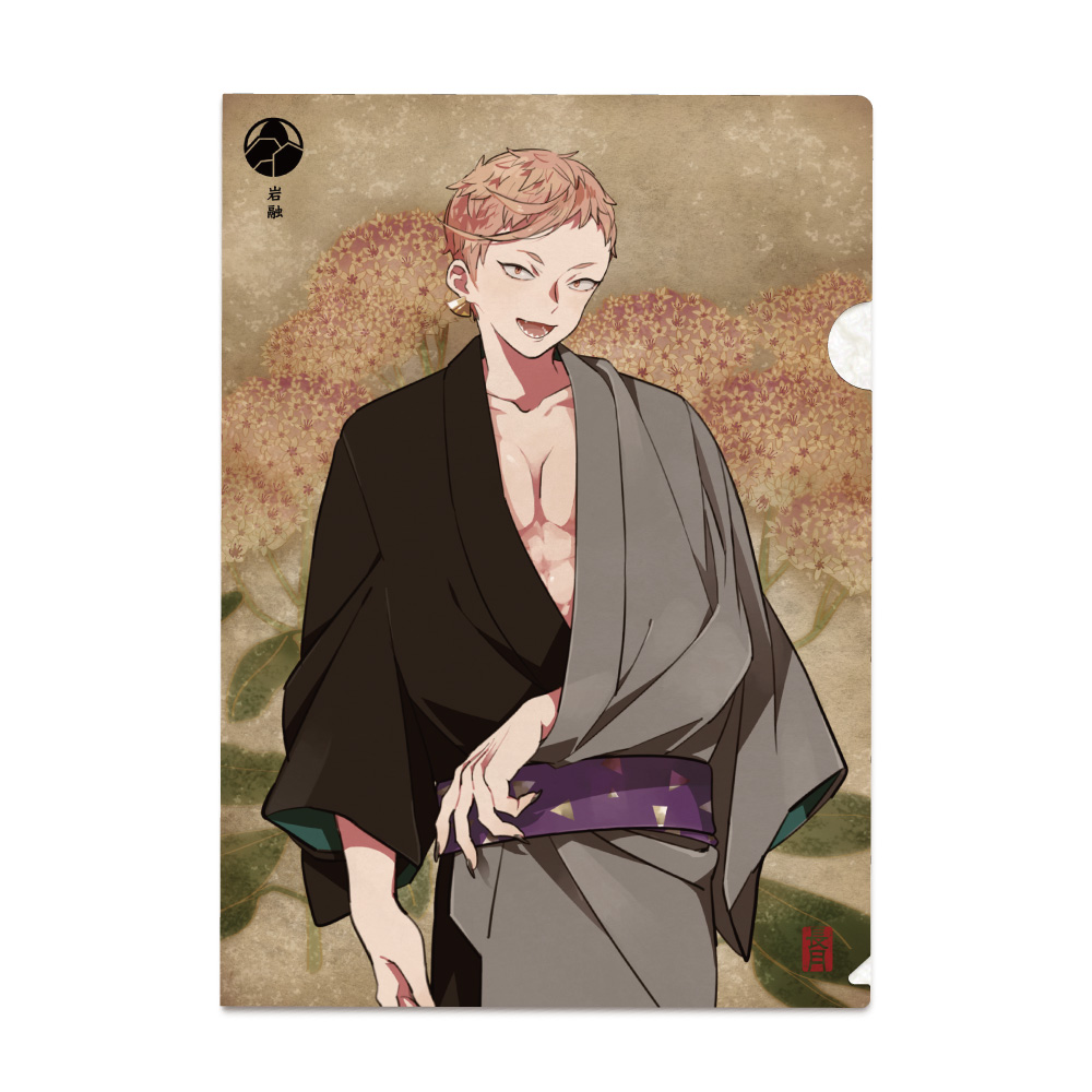 刀剣乱舞ONLINE_和紙クリアファイル岩融