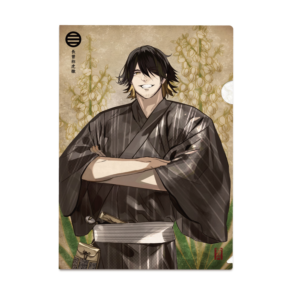 刀剣乱舞ONLINE_和紙クリアファイル長曽祢虎徹