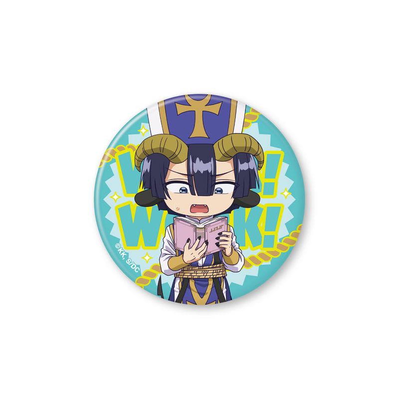 魔王城でおやすみ　あくましゅうどうし　缶バッジ 魔王城でおやすみ_魔王城でわ～く！わ～く！ プチあくましゅうどうし