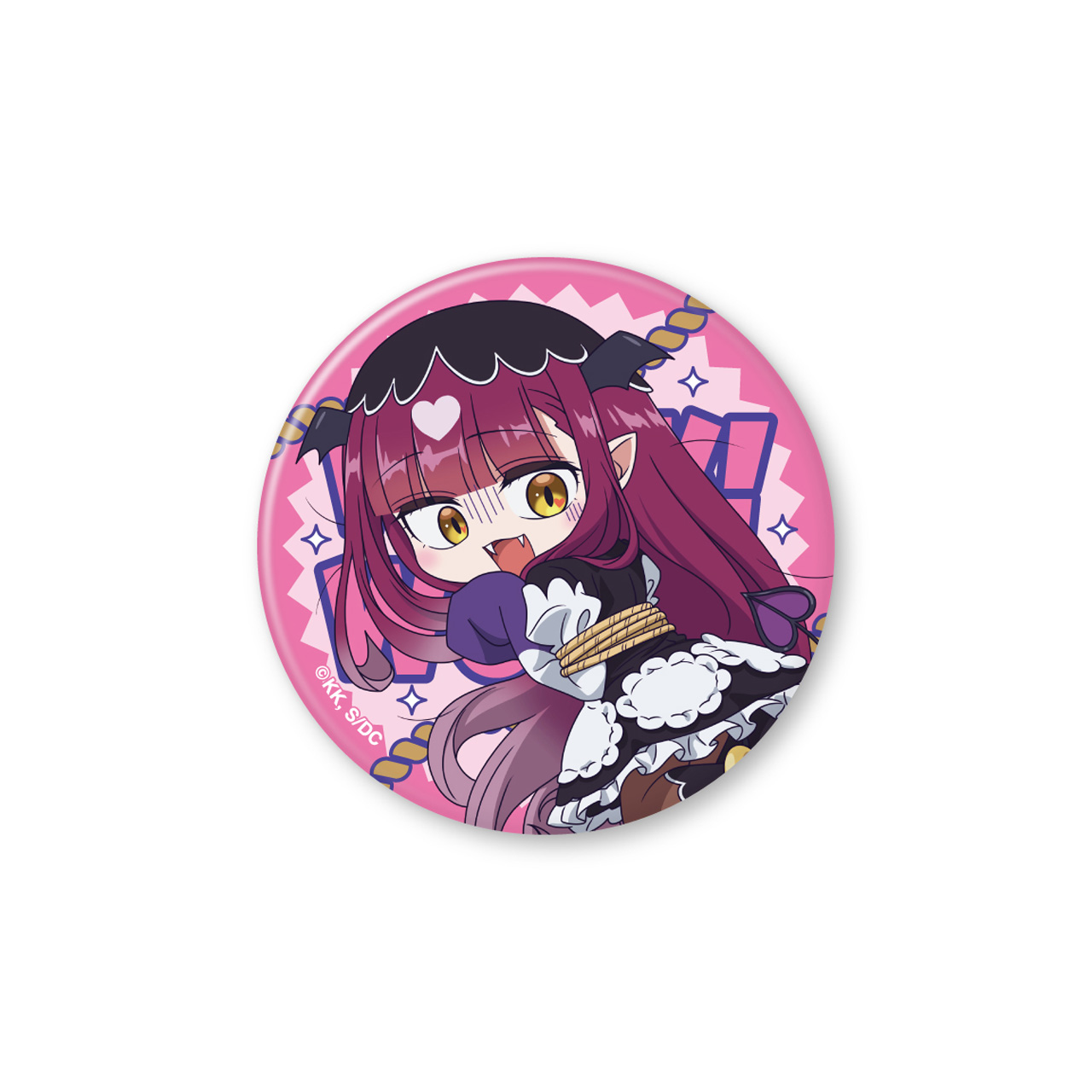 魔王城でおやすみ_魔王城でわ?く！わ?く！ プチさっきゅん 缶バッジ(56mm)