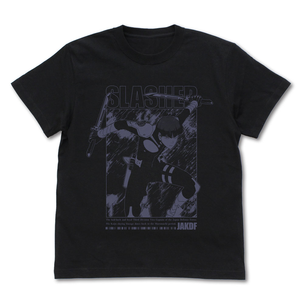 怪獣8号_XLサイズ_保科宗四郎 Tシャツ/BLACK