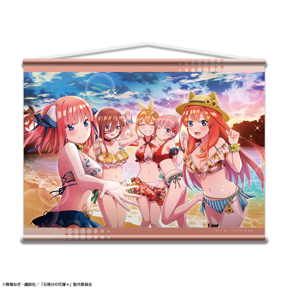 五等分の花嫁　タペストリー 五等分の花嫁＊_B2タペストリー Ver.2 デザイン02(集合/B) | 五等分の