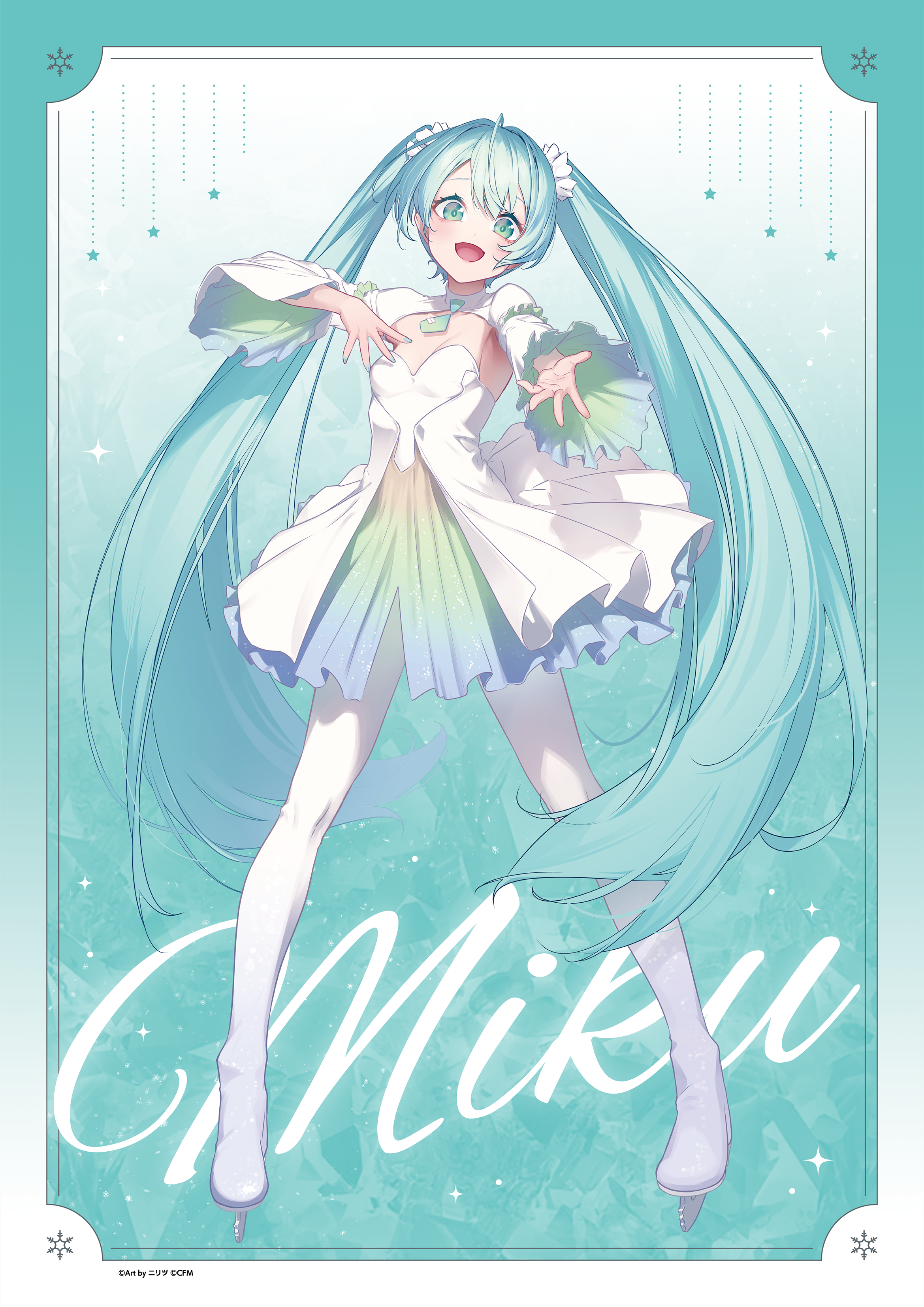 初音ミクシリーズ_ミニクリアポスター／初音ミク