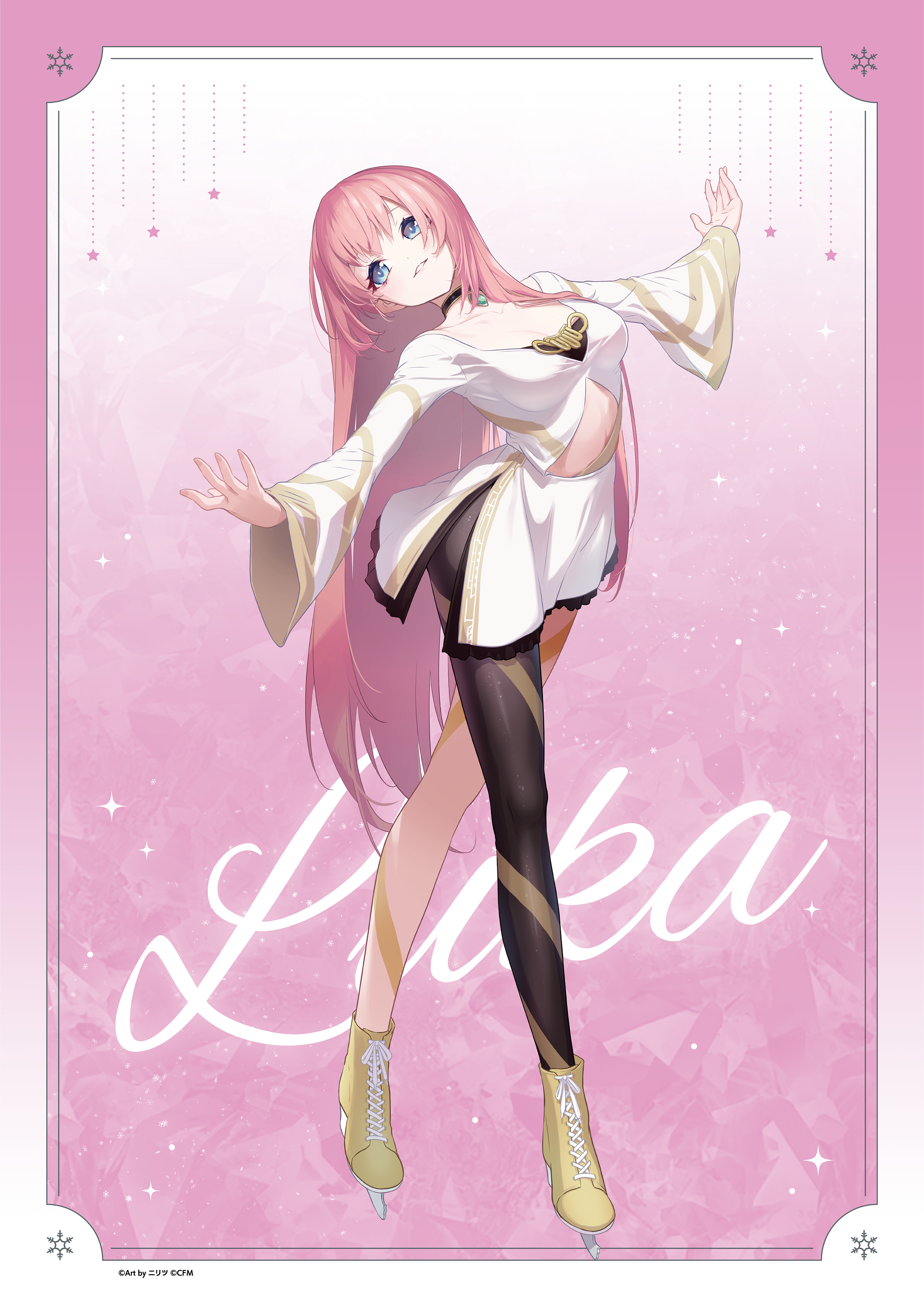 初音ミクシリーズ_ミニクリアポスター／巡音ルカ