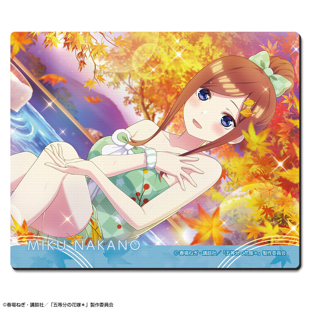 五等分の花嫁＊_ラバーマウスパッド Ver.2 デザイン03(中野三玖)