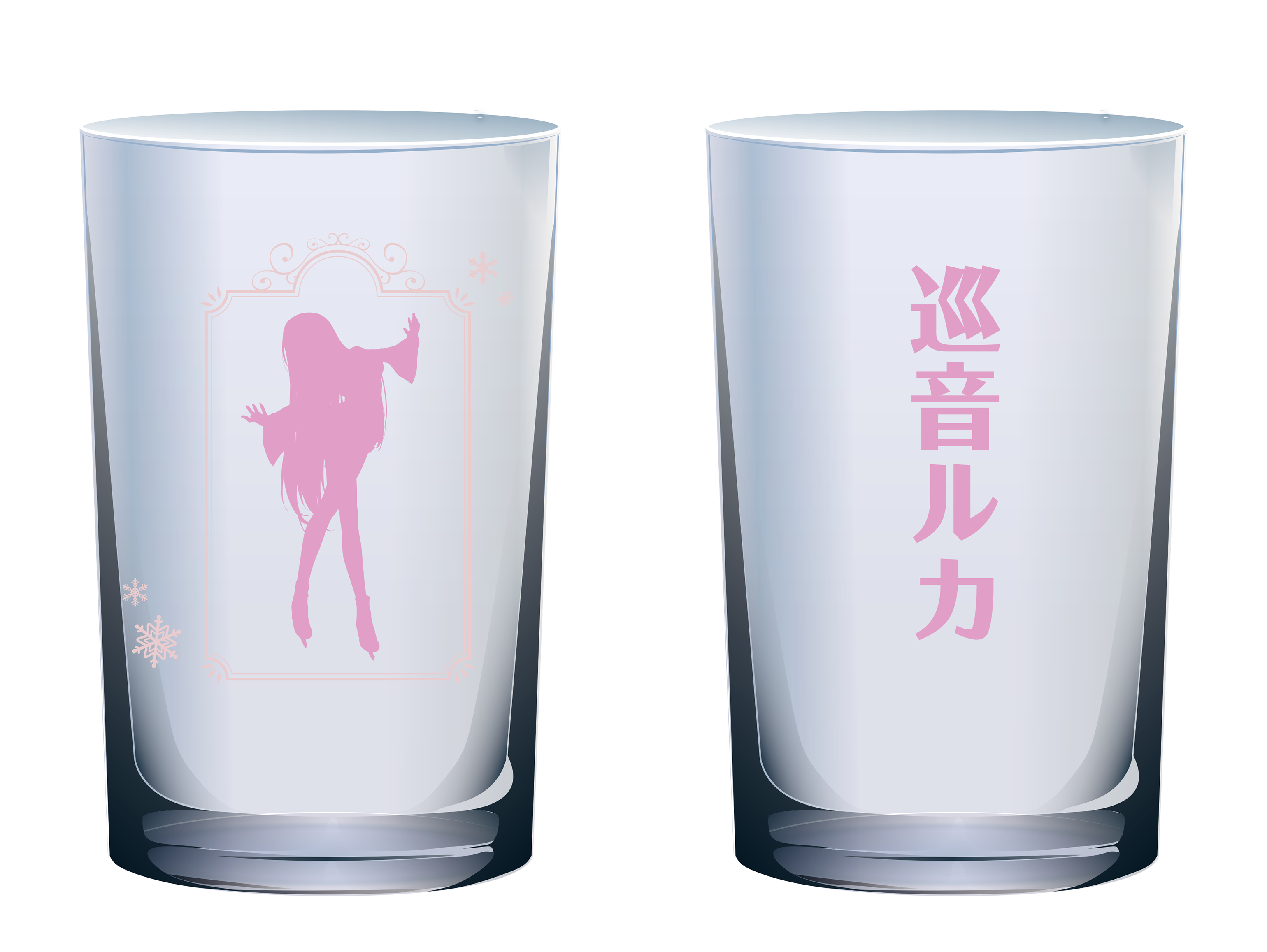 初音ミクシリーズ_推しグラス／巡音ルカ