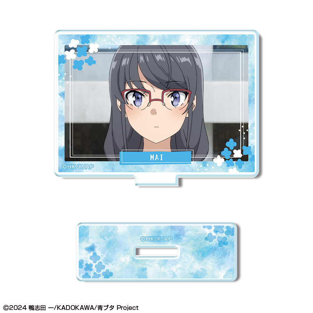 青春ブタ野郎はサンタクロースの夢を見ない_ミニアクリルスタンド デザイン03(桜島麻衣/C)