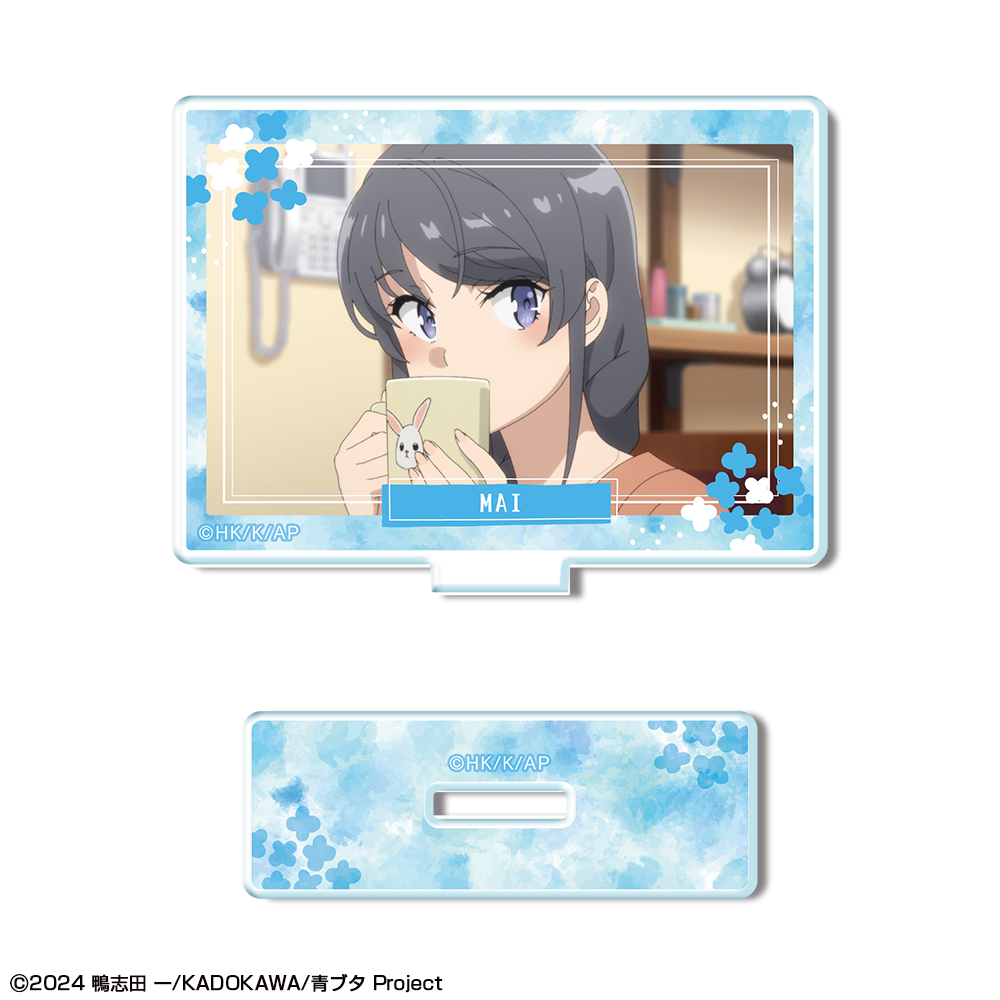 青春ブタ野郎はサンタクロースの夢を見ない_ミニアクリルスタンド デザイン04(桜島麻衣/D)