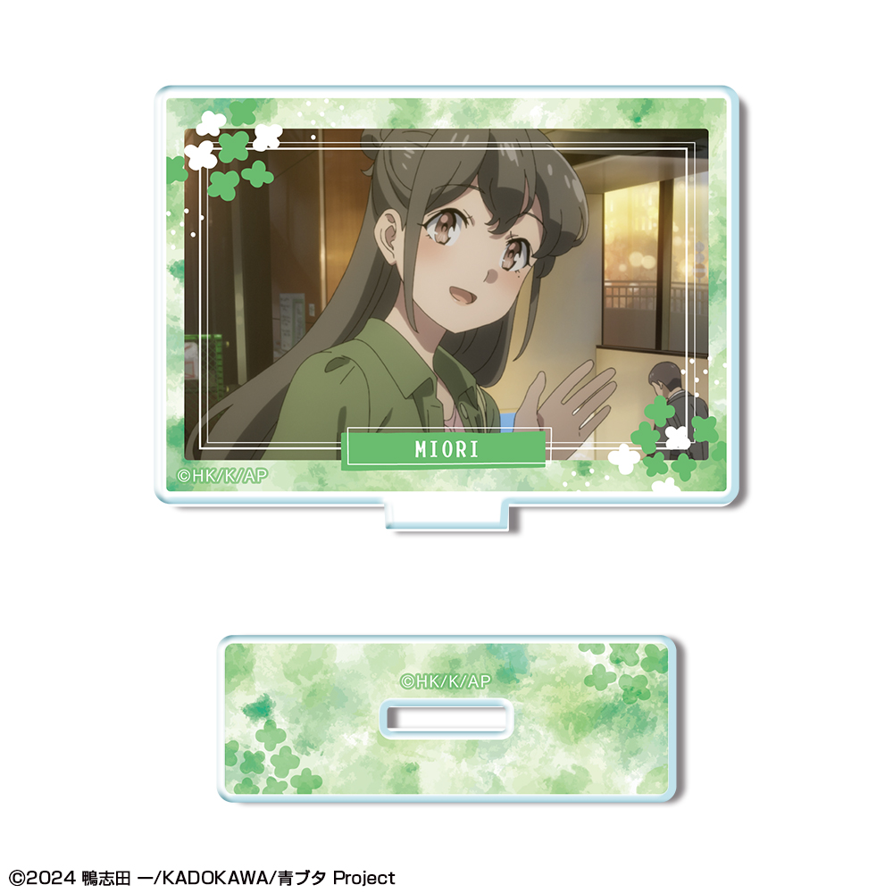 青春ブタ野郎はサンタクロースの夢を見ない_ミニアクリルスタンド デザイン07(美東美織)