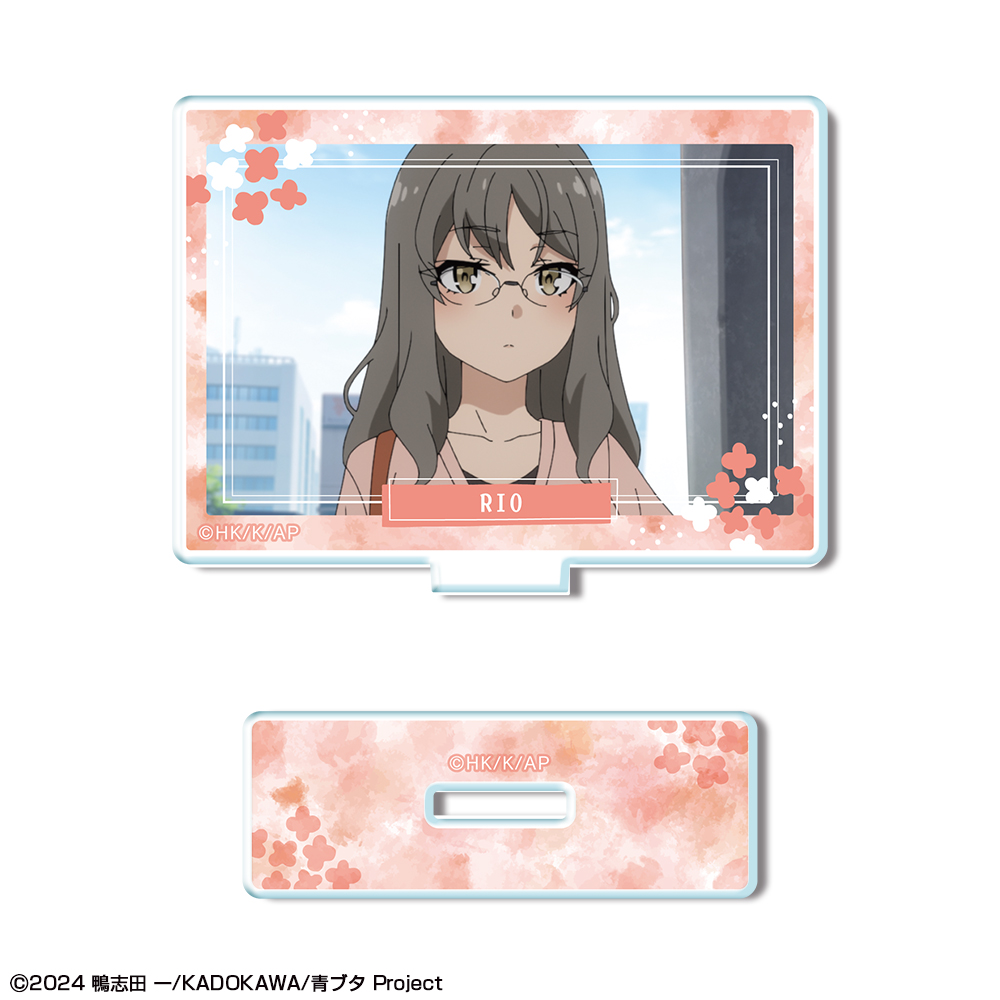 青春ブタ野郎はサンタクロースの夢を見ない_ミニアクリルスタンド デザイン10(双葉理央)