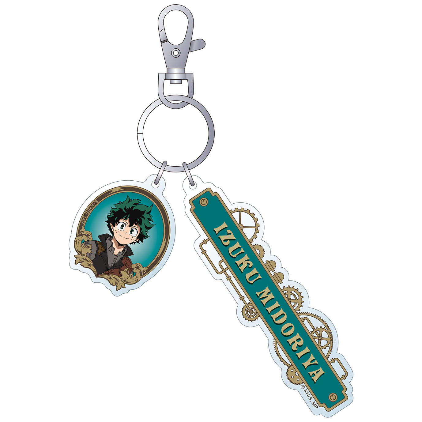 僕のヒーローアカデミア_2連アクリルキーホルダー　緑谷　出久　スチームパンクver.