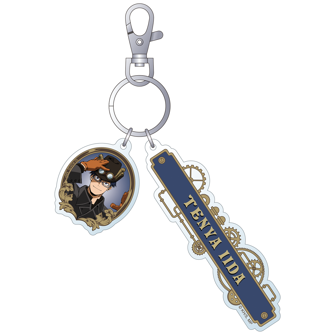 僕のヒーローアカデミア_2連アクリルキーホルダー　飯田　天哉　スチームパンクver.