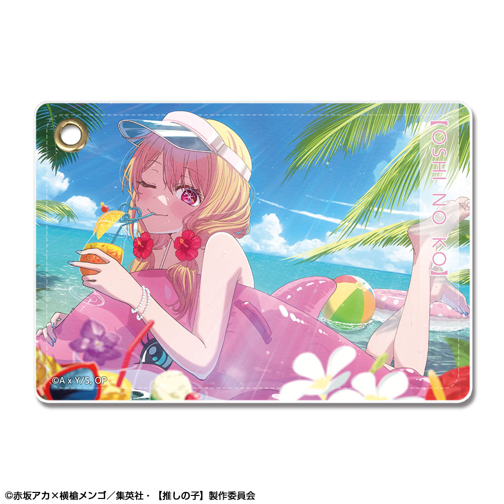 【推しの子】_レザーパスケース Ver.4 デザイン03(ルビー)