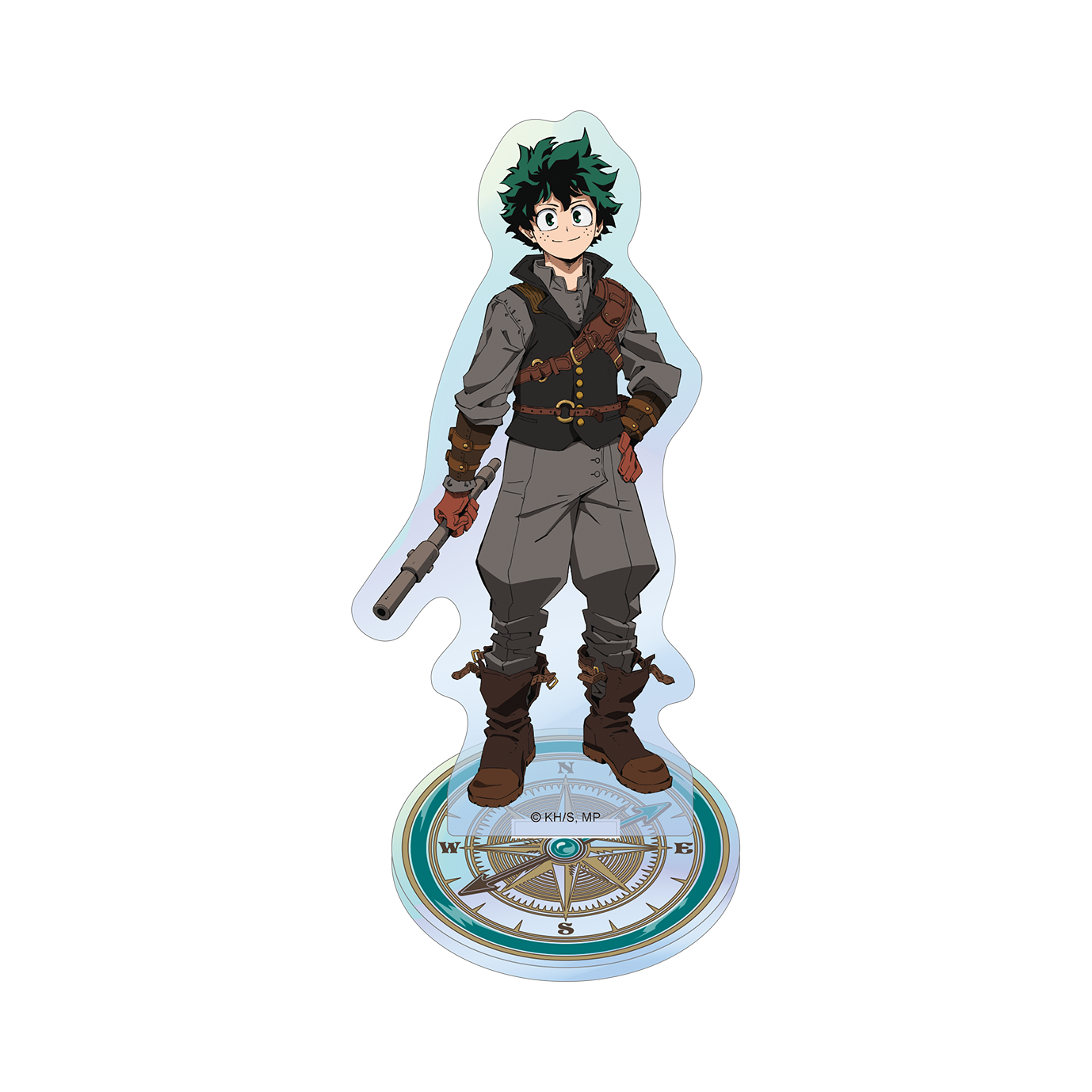 僕のヒーローアカデミア_オーロラアクリルスタンド　緑谷　出久　スチームパンクver.