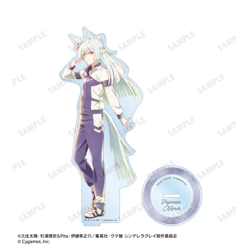 ウマ娘　バッジ　ani-art aqua label 30点　フジマサマーチ ウマ娘 シンデレラグレイ_フジマサマーチ Ani-Art aqua label BIG