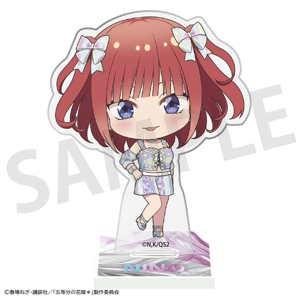 五等分の花嫁*_ミニアクリルスタンドプレート 中野二乃