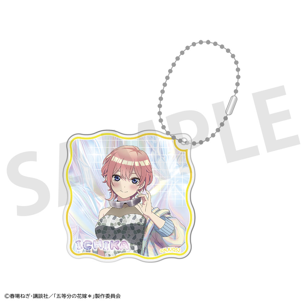 五等分の花嫁*_キラキラアクリルキーホルダー 中野一花