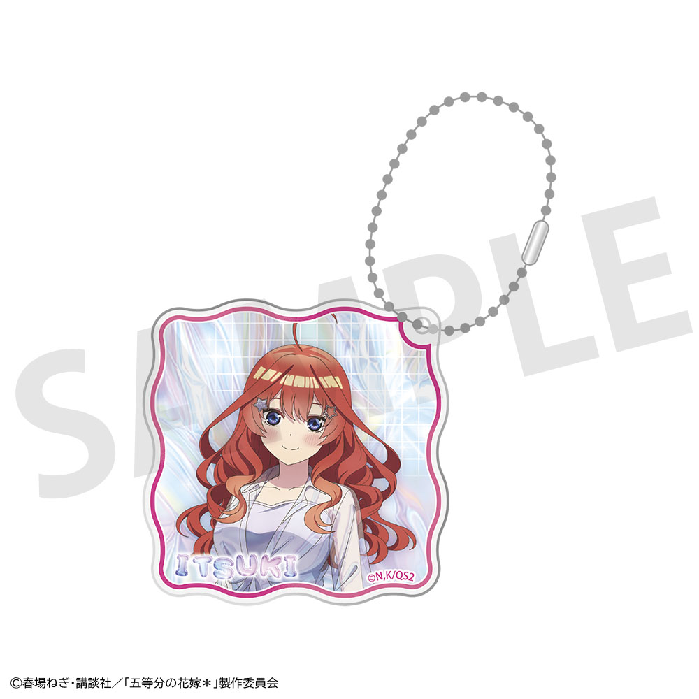 五等分の花嫁*_キラキラアクリルキーホルダー 中野五月