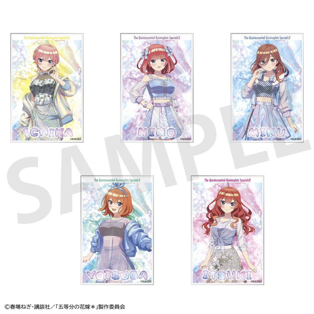 五等分の花嫁*_トレーディングアクリルカード【BOX/5個入り】