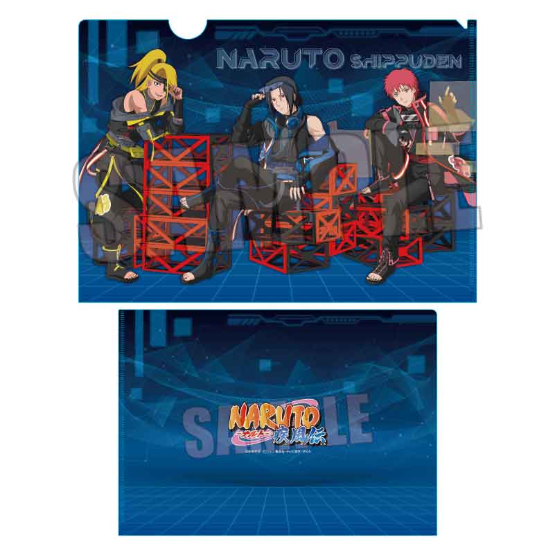 NARUTO-ナルト- 疾風伝_クリアファイル B(Cyber Style)