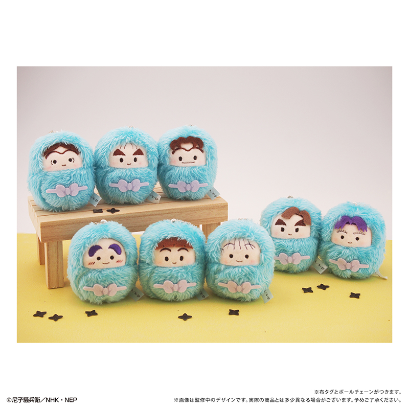 忍たま乱太郎_くるみたぴぬいVol.6 【コンプリートBOX／8個入り