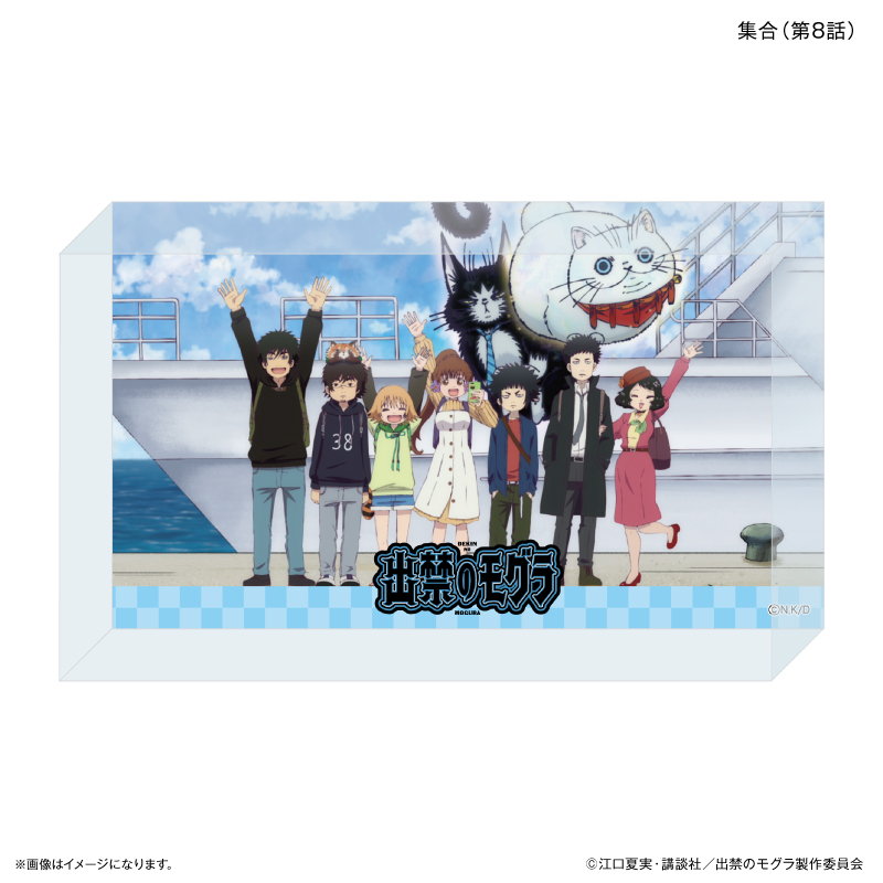 出禁のモグラ_アクリルブロック 集合（第８話）