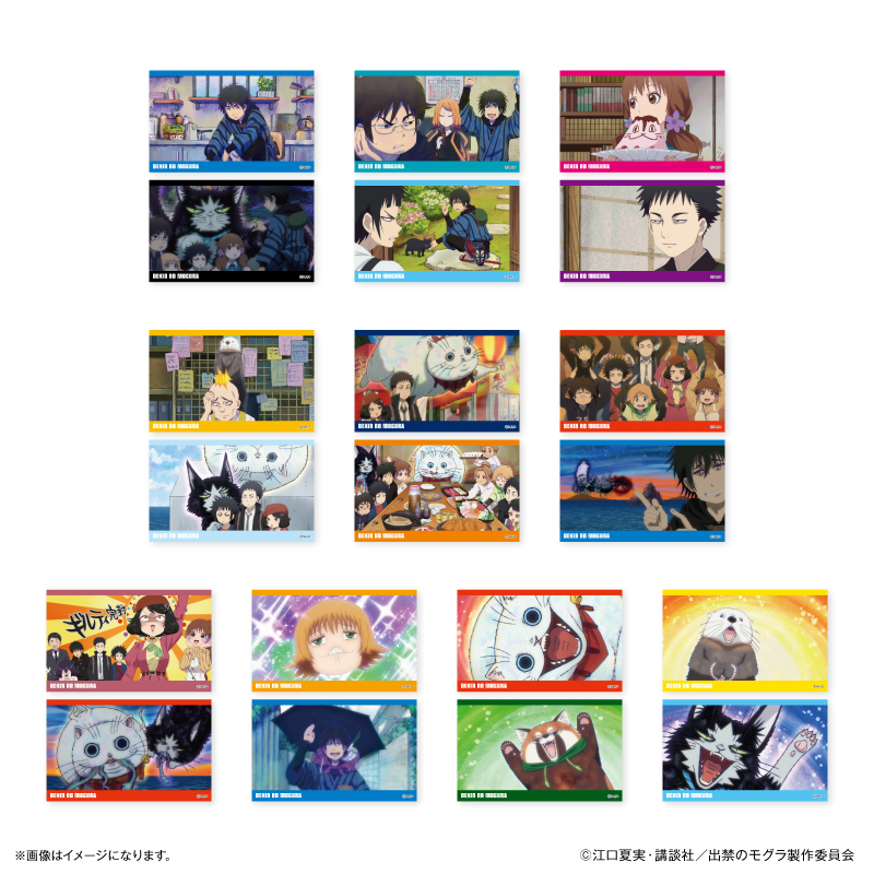 出禁のモグラ_トレーディングコレクションカード【全10種】（コンプリートBOX／10パック入り）