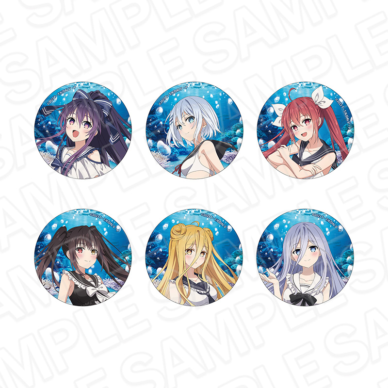 デート・ア・ライブV_ホログラムカンバッジ(ランダム) マリン ver. 