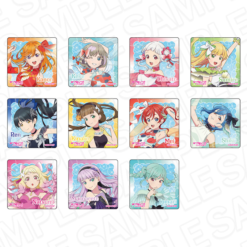 ラブライブ!スーパースター!!_アクリルブロック 金魚 ver.　【OPP／11個入り】【コンプリートセット】