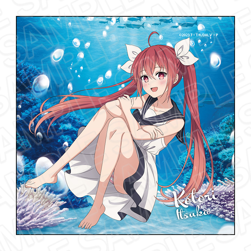 デート・ア・ライブV_マイクロファイバー 五河琴里 マリン ver.