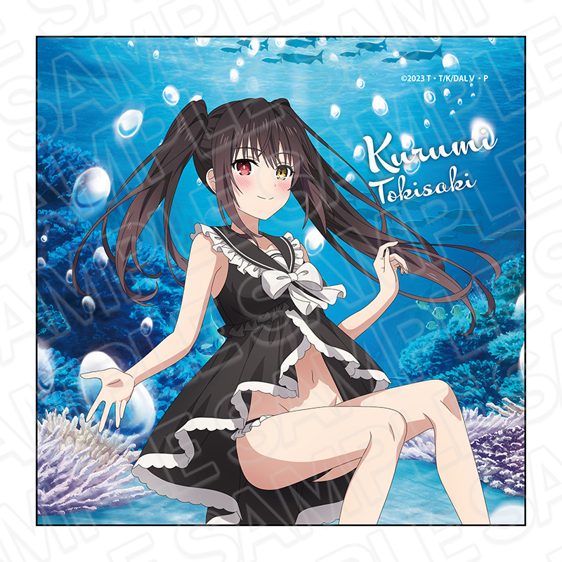 デート・ア・ライブV_マイクロファイバー 時崎狂三 マリン ver.