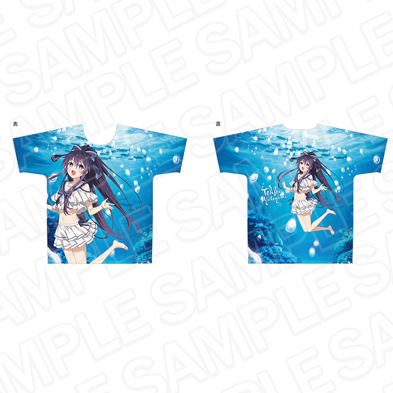 デート・ア・ライブV_フルグラフィックTシャツ 夜刀神十香 マリン ver.