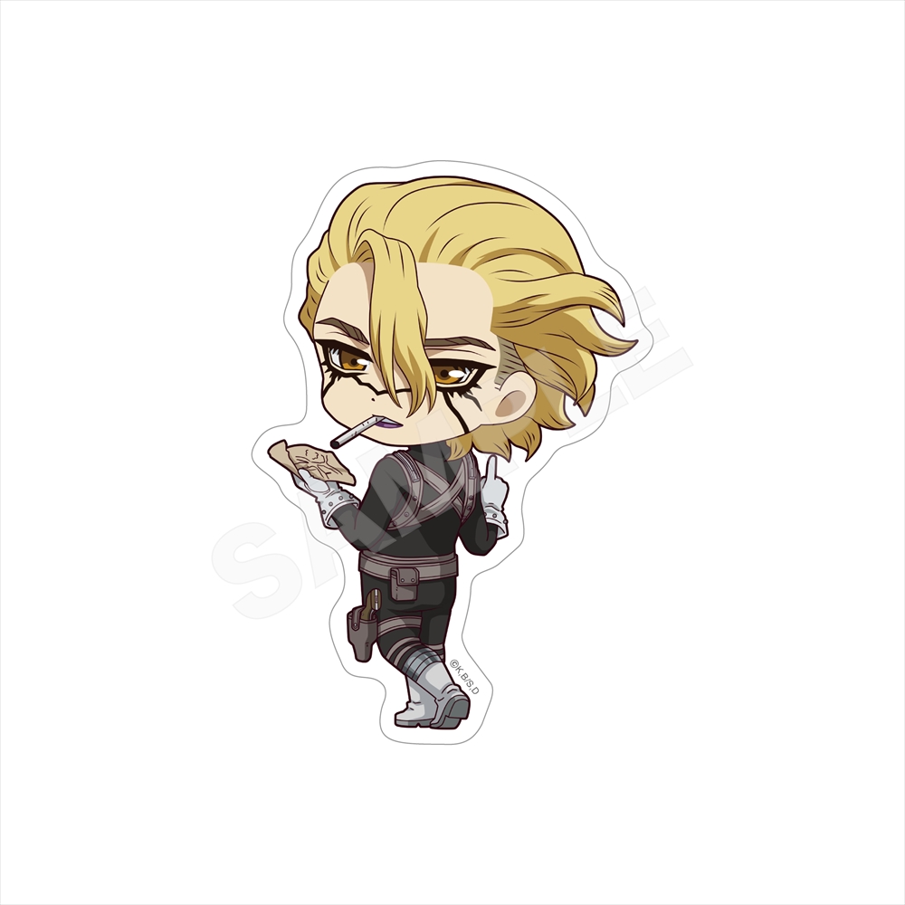 Dr.STONE_NAVI ME ステッカー /09 スタンリー・スナイダー