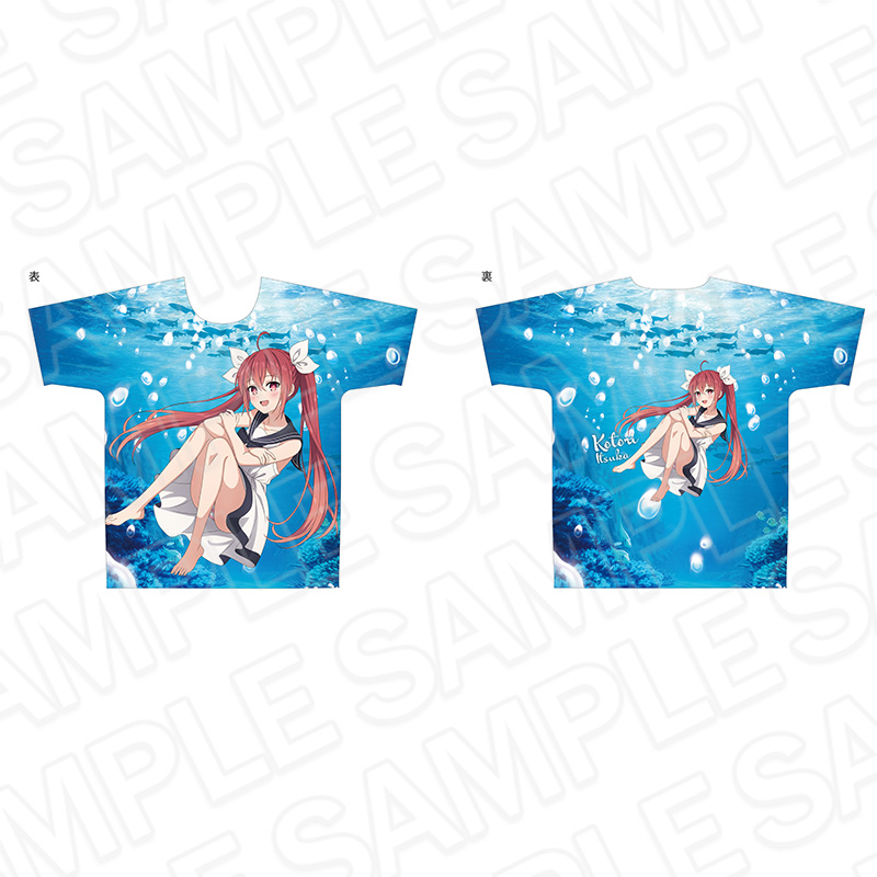 デート・ア・ライブV_フルグラフィックTシャツ 五河琴里 マリン ver.