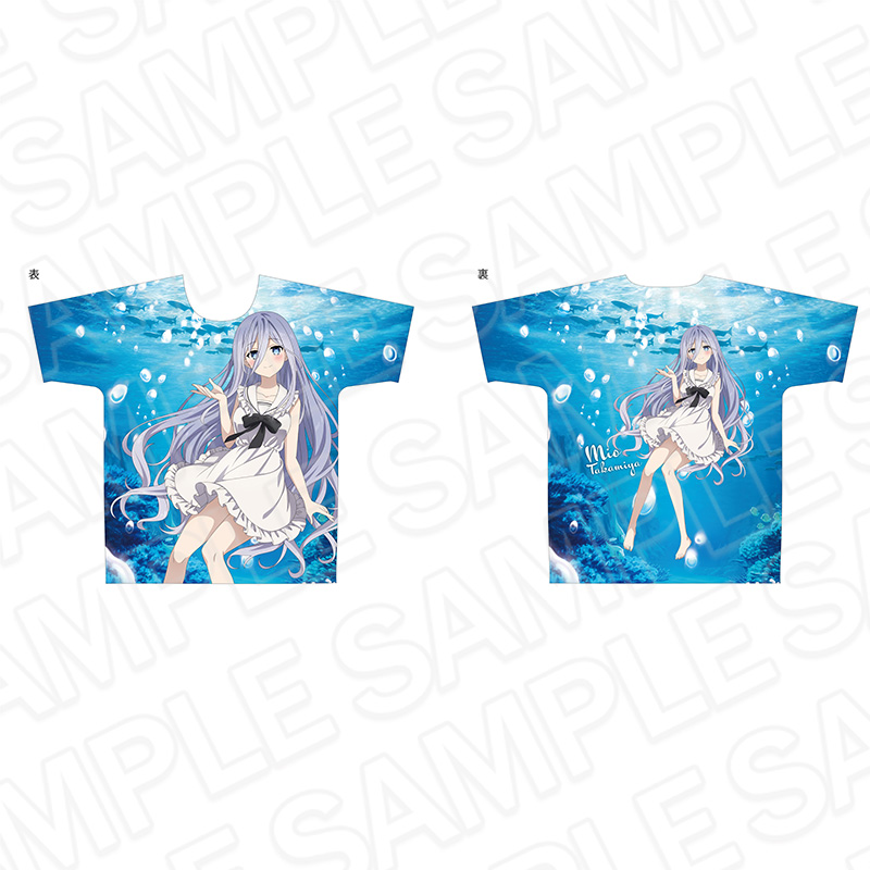 デート・ア・ライブV_フルグラフィックTシャツ 崇宮澪 マリン ver.