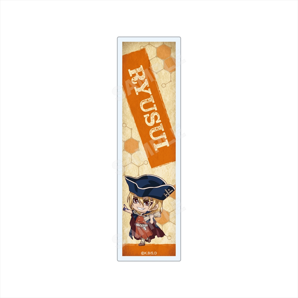 Dr.STONE_NAVI ME ミニクリアブックマーカー /03 七海龍水