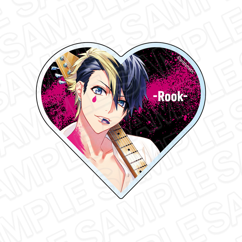 DYNAMIC CHORD_ハート型アクリルブロック Rook