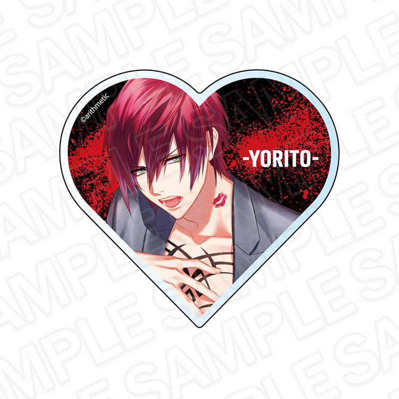 DYNAMIC CHORD_ハート型アクリルブロック YORITO