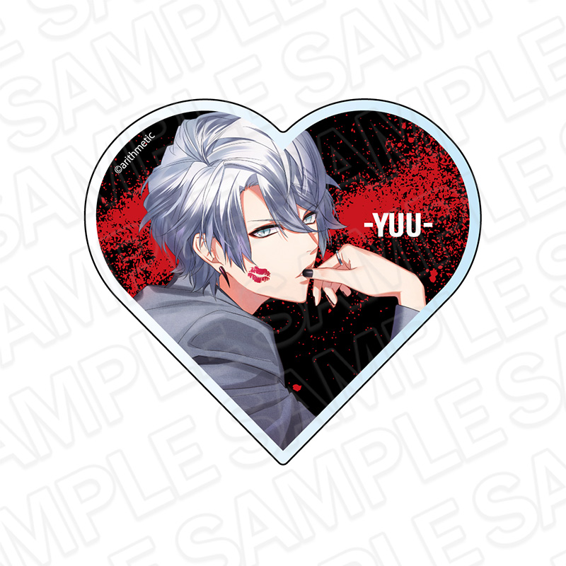 DYNAMIC CHORD_ハート型アクリルブロック YUU