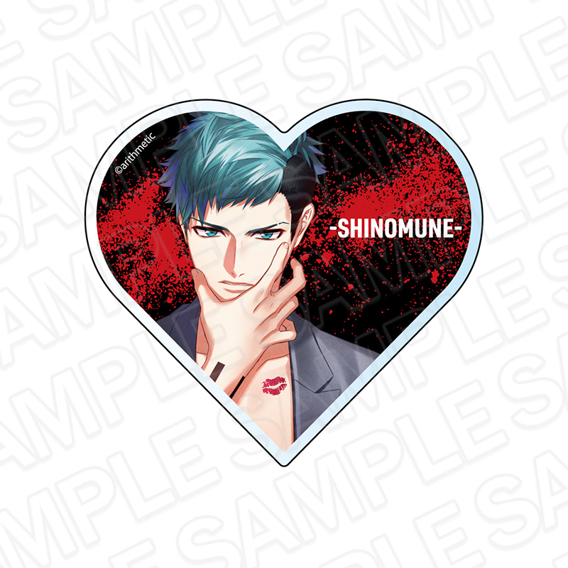 DYNAMIC CHORD_ハート型アクリルブロック SHINOMUNE