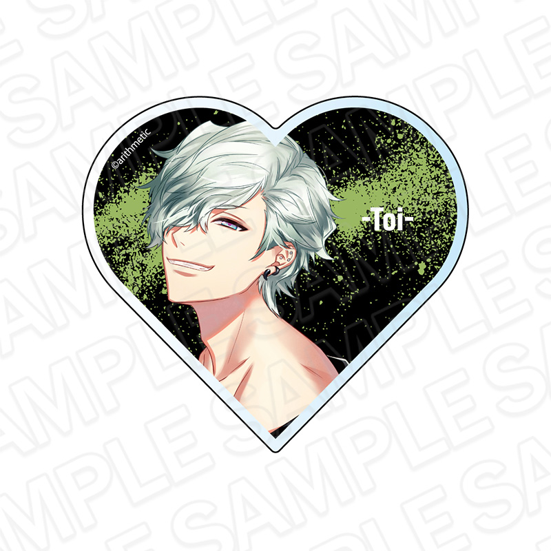 DYNAMIC CHORD_ハート型アクリルブロック Toi