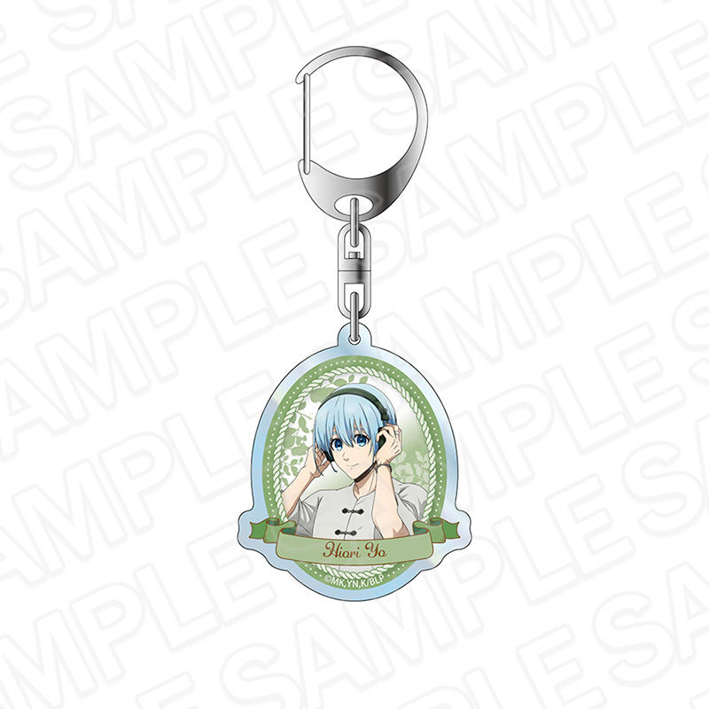 ブルーロック_ホログラムキーホルダー 氷織 羊 White&Pistachio ver.