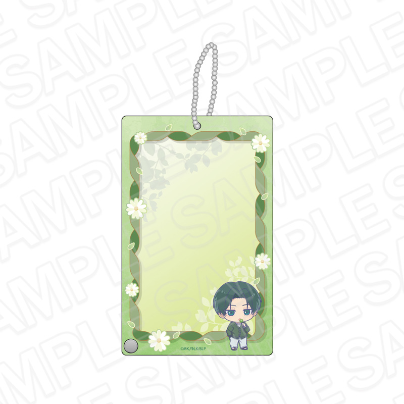 ブルーロック_フォトフレームキーホルダー 糸師 凛 White&Pistachio ver.