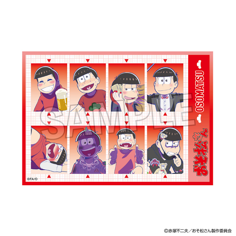 おそ松さん_証明写真風ステッカー おそ松 | 公式グッズ・公式