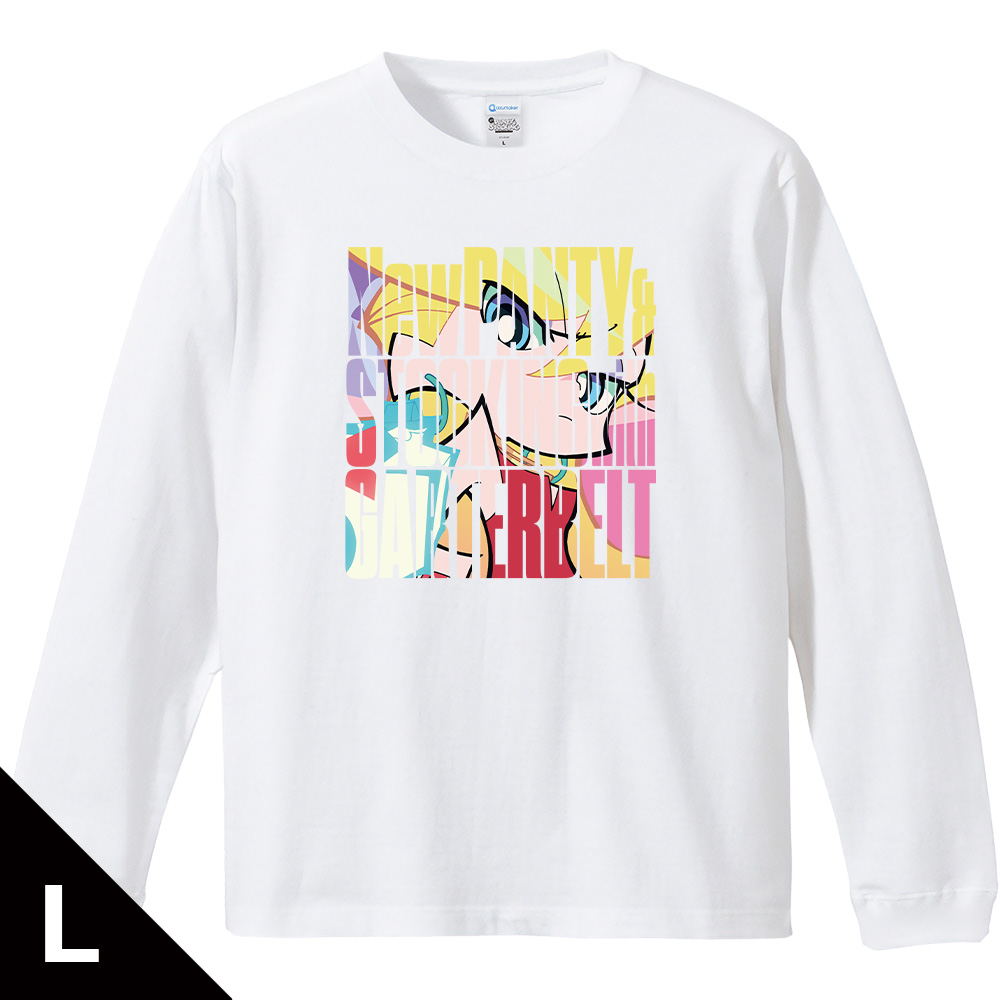 New PANTY & STOCKING with GARTERBELT_(Lサイズ)_リブ付ロングスリーブTシャツ パンティ