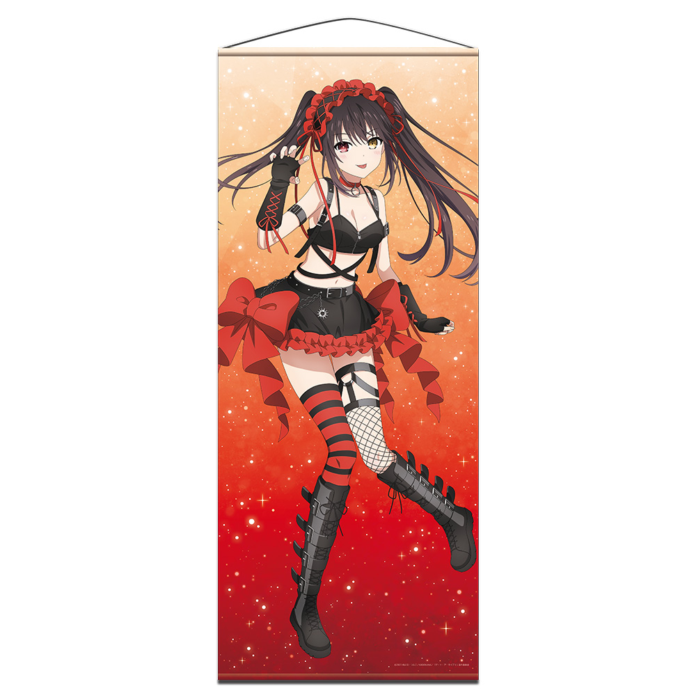 デート・ア・ライブV_ほぼ等身大タペストリー 時崎狂三 ゴシックパンクver. 【描き下ろし】