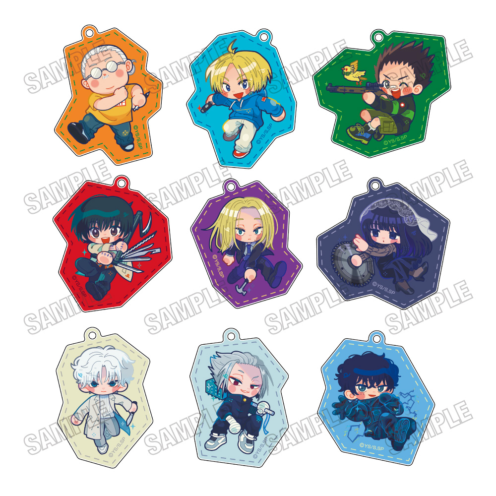 SAKAMOTO DAYS_描き起こしアクリルキーホルダーコレクション【バトル2025ver.】【コンプリートBOX/9個入り】