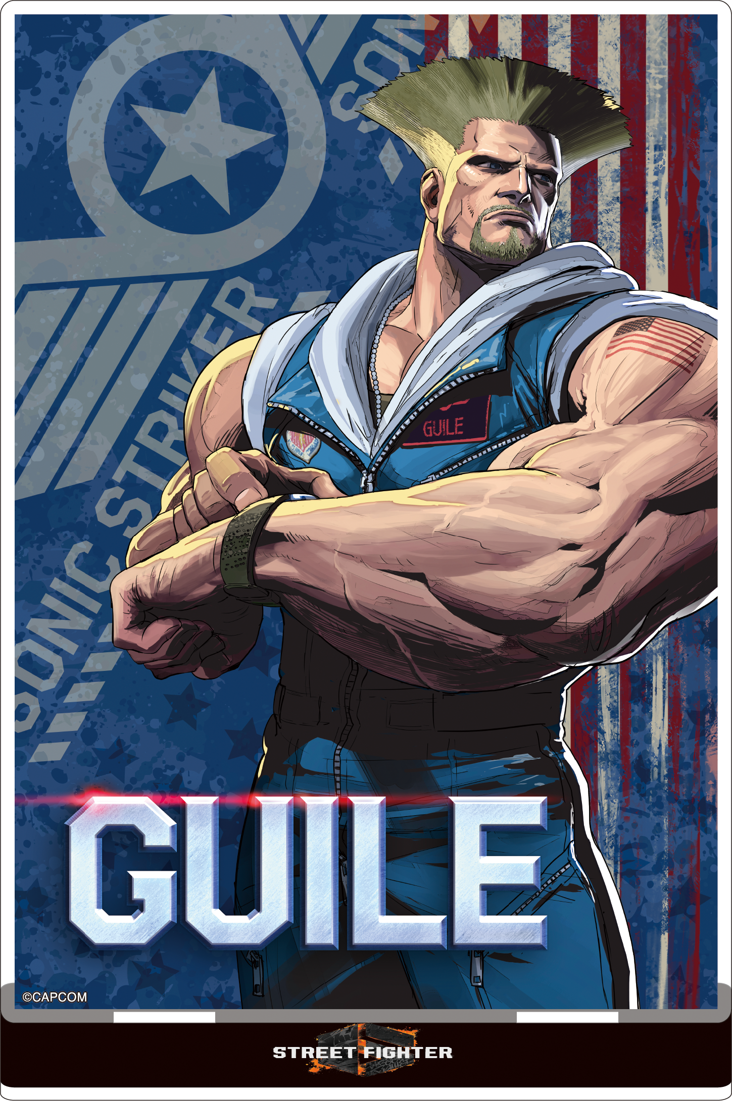 ストリートファイター6_アクリルスタンド／ガイル