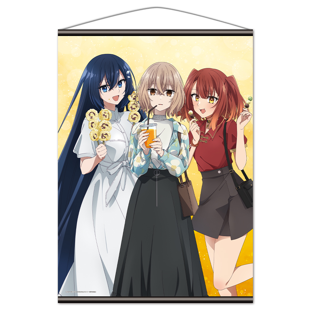 私を喰べたい、ひとでなし_B2タペストリー 比名子&汐莉&美胡